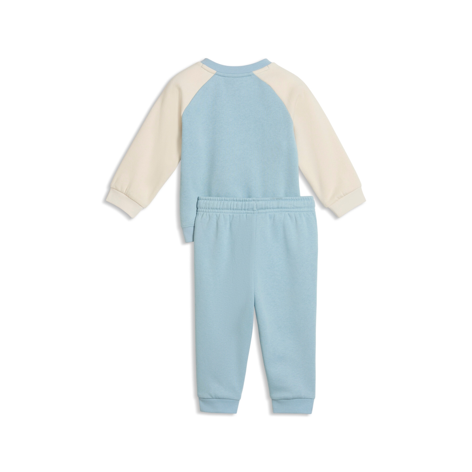 PUMA Trainingsanzug »MINICATS ESS RAGLAN CREW SET FL INF« 2 tlg. 2-teilig, mit Rundhalsausschnitt, mit innenliegendem Kordelzug