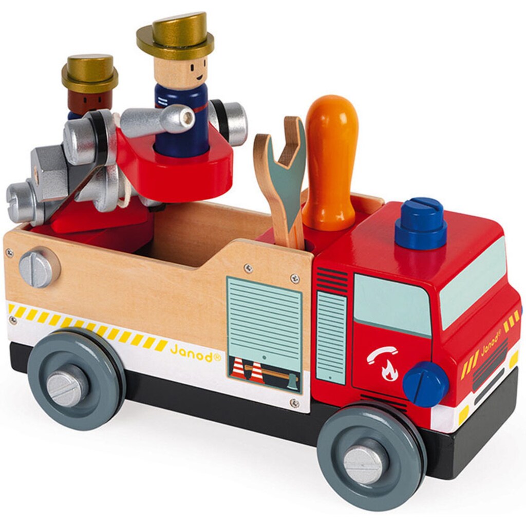 Janod Spielzeug-Feuerwehr »Brico Kids«, FSC®- schützt Wald - weltweit