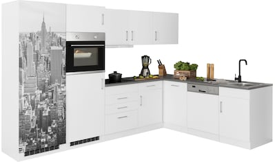 OPTIFIT Winkelküche »Aken«, mit E-Geräten, Stellbreite 200 x 270 cm bequem  kaufen