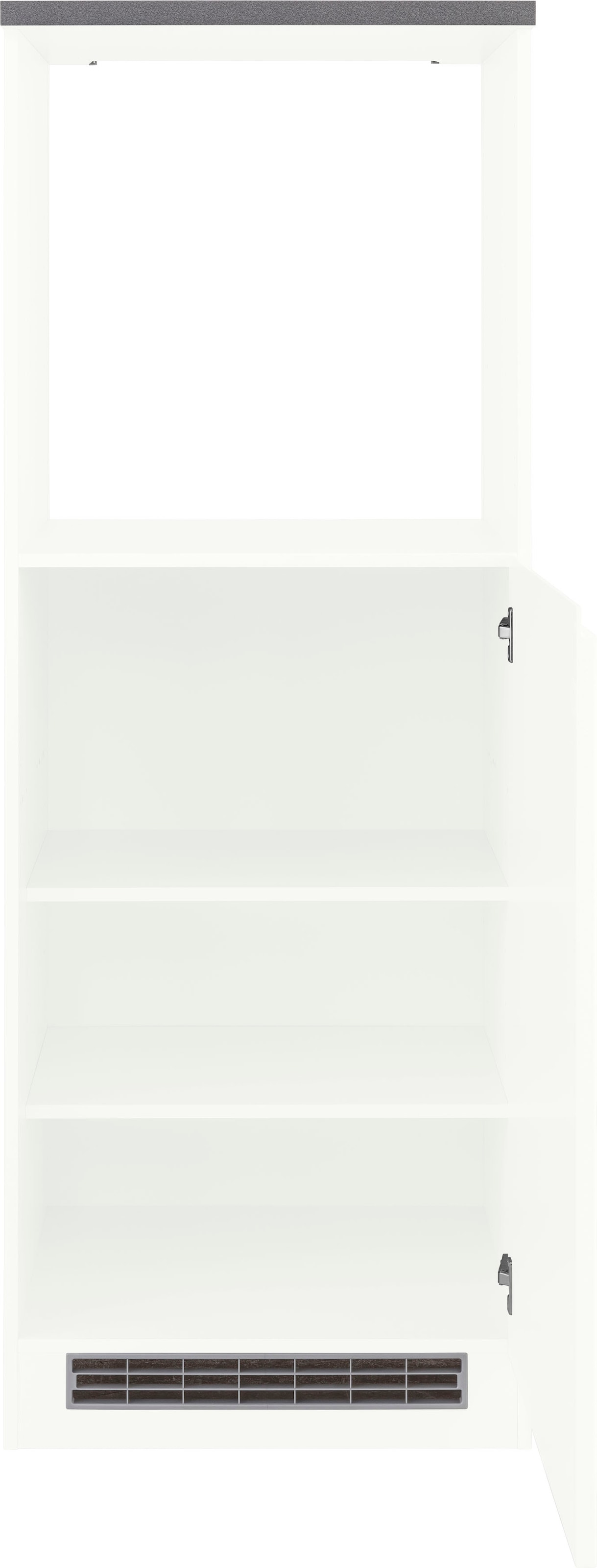 KOCHSTATION Backofenumbauschrank »KS-Virginia«, 165 cm hoch, 60 cm breit, Nische für Ofen B/H/T: 56/59/55 cm, 1 Tür