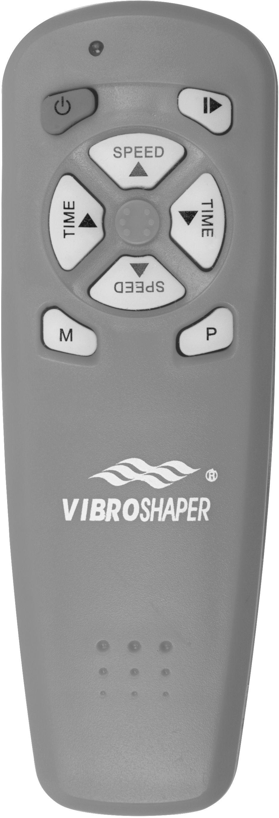 MediaShop Vibrationsplatte »VIBROSHAPER«, 3 Intensitätsstufen, (Set, mit Trainingsbändern), mit abnehmbarer Haltestange