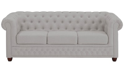 Chesterfield-Sofa »New Castle«, mit hochwertiger Knopfheftung in Chesterfield-Design,...