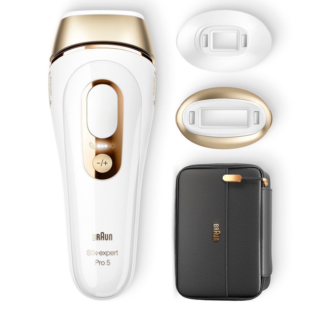 Braun IPL-Haarentferner »Silk-expert Pro IPL PL5140«, 125 Lichtimpulse, Skin Pro 2.0 Sensor