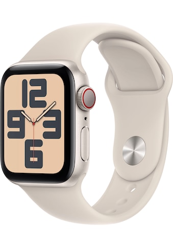 Smartwatch »Watch SE GPS 40 mm Aluminium + Cellular S/M«, (Watch OS 10 Sport Band)