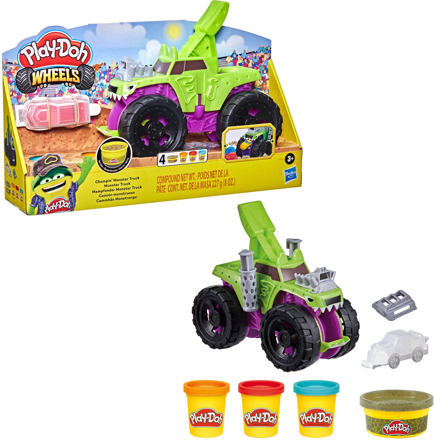 Knete »Play-Doh, Wheels Mampfender Monster Truck«
