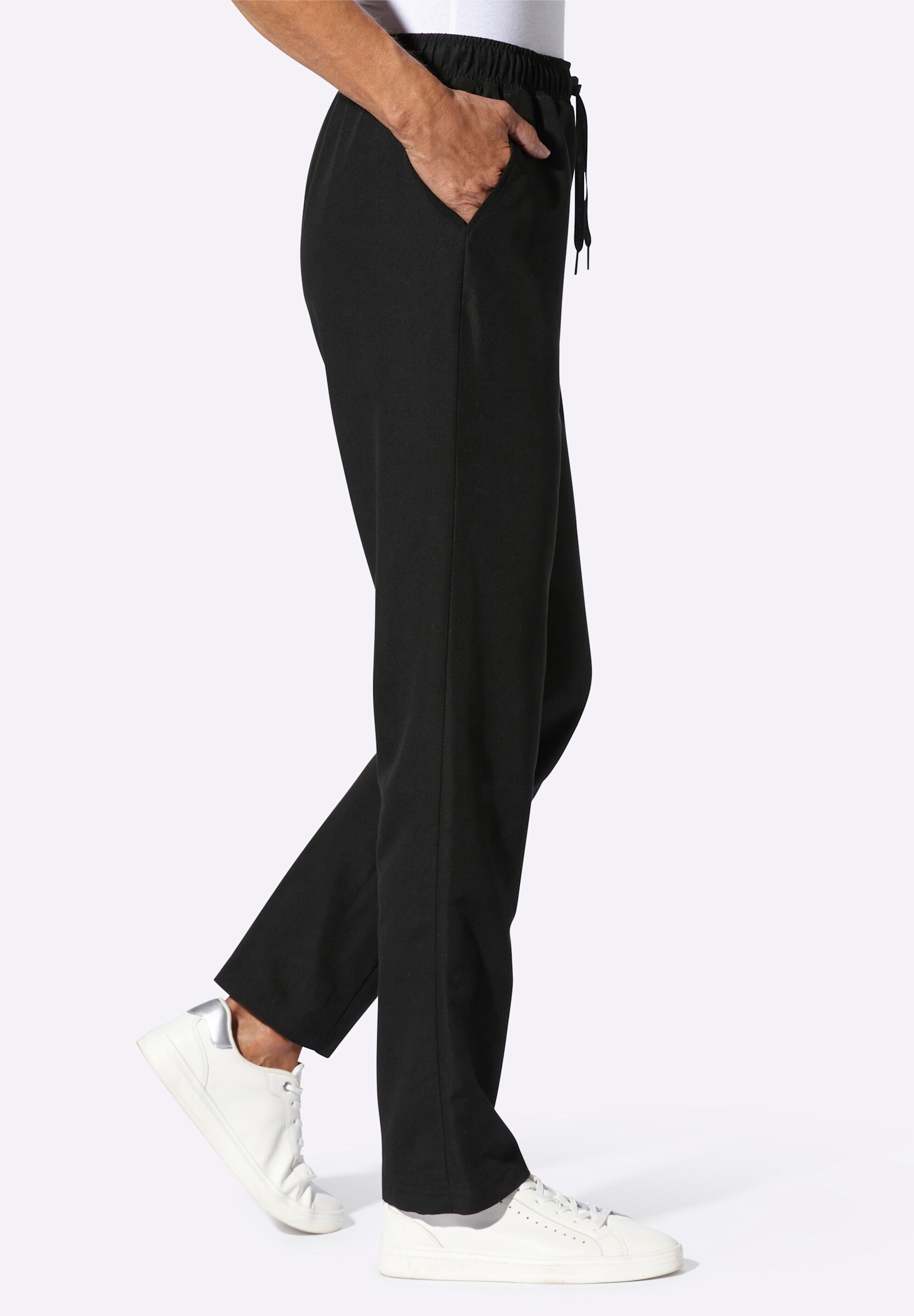 Sieh an! Schlupfhose »Freizeithose Freizeithose aus atmungsaktiver Microfaser«