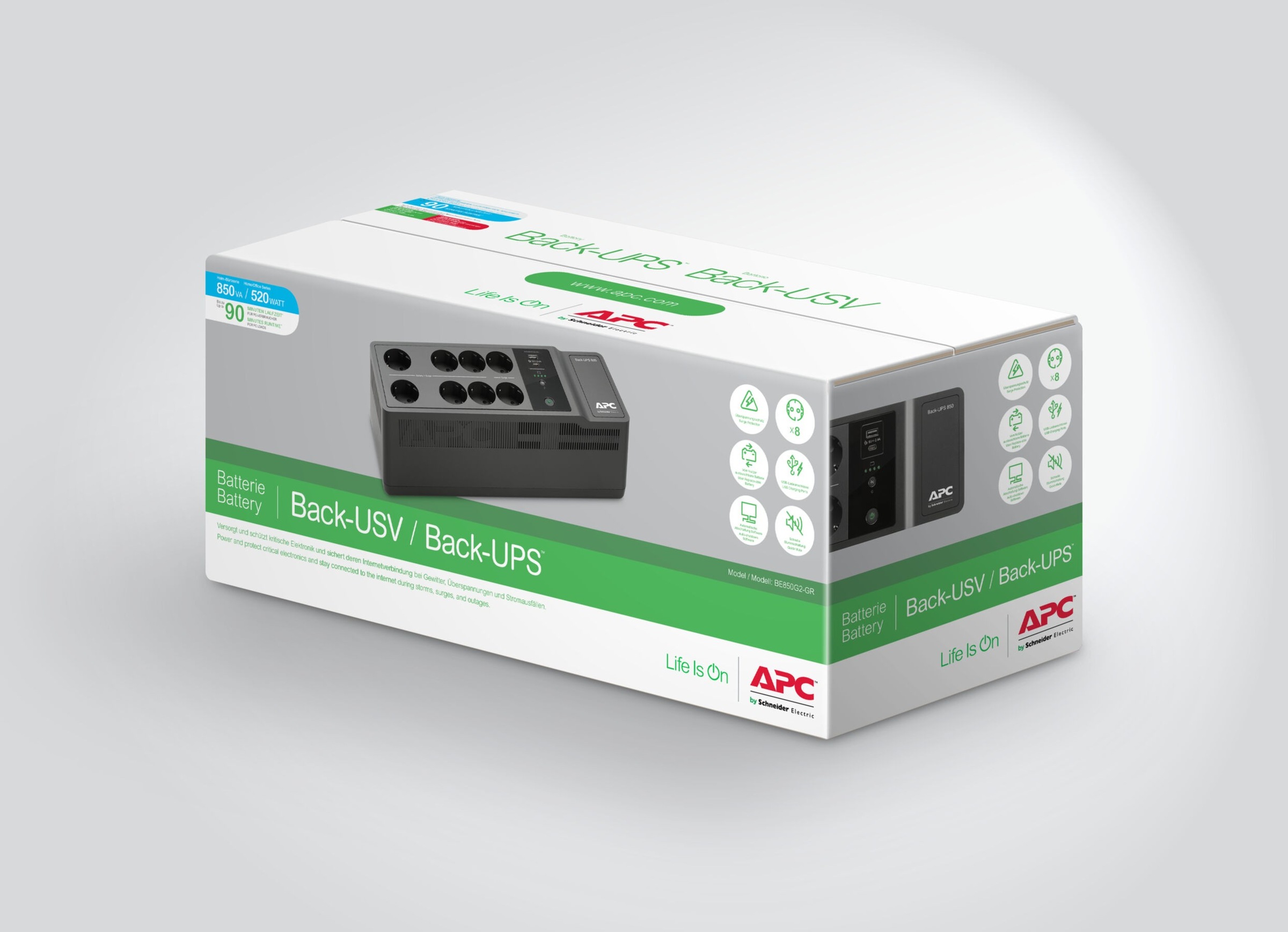 APC USV-Anlage »BE850G2-GR«