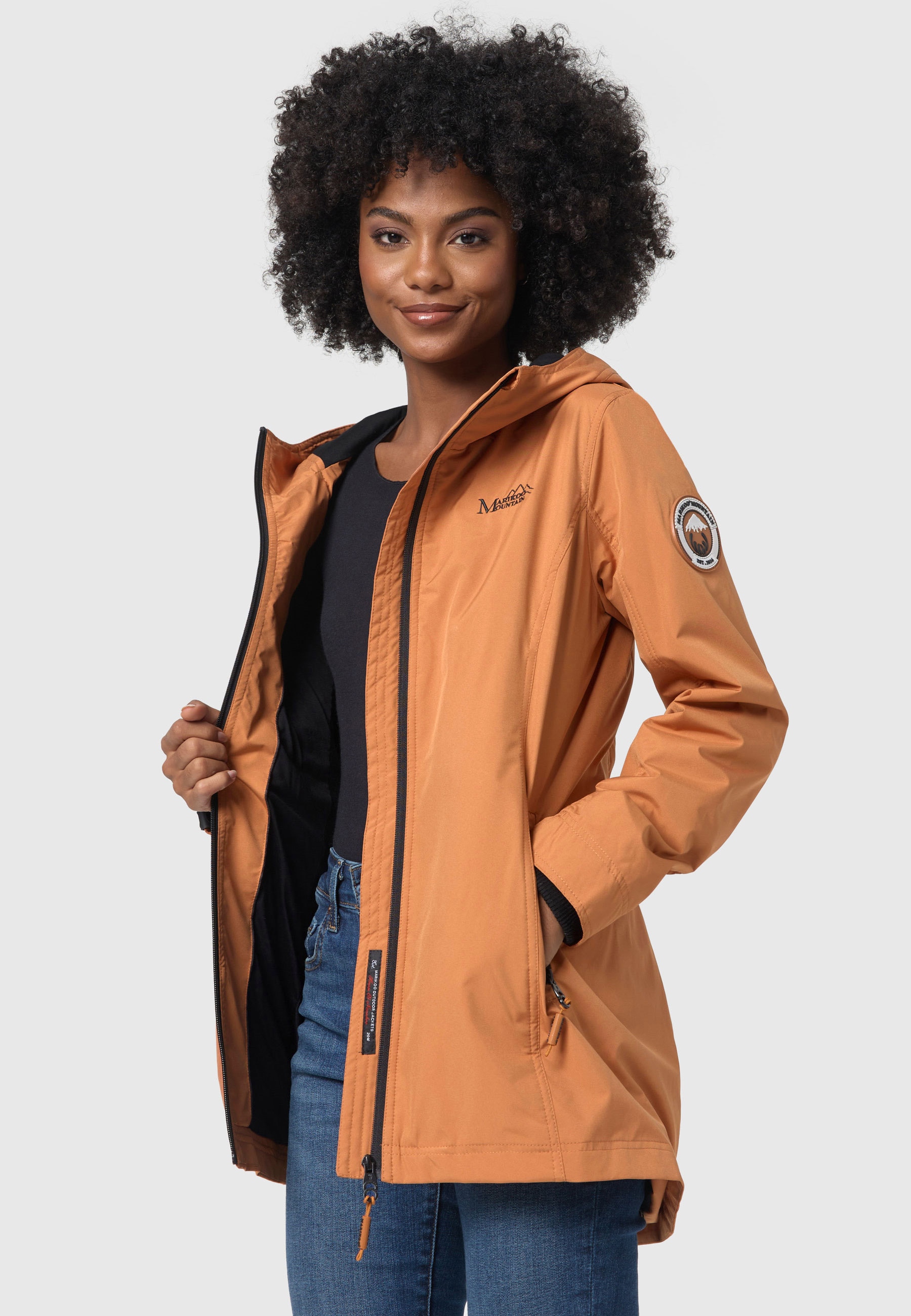 Marikoo Outdoorjacke »Marikoo Honigbeere Damen Übergangsjacke B954«