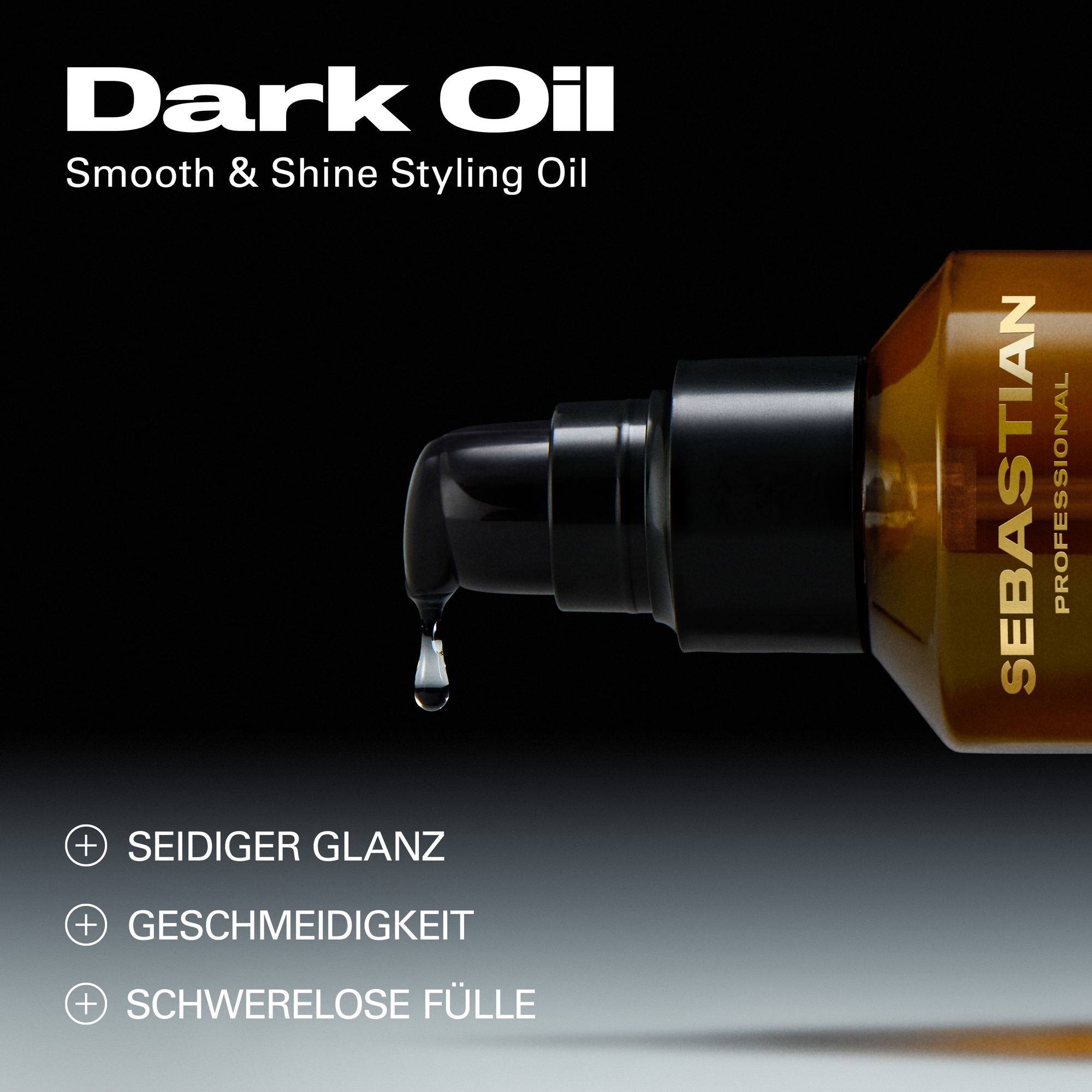 Sebastian Professional Haaröl »Dark Oil Hairoil« für trockenes, glanzloses und geschädigtes Haar, gegen Frizz