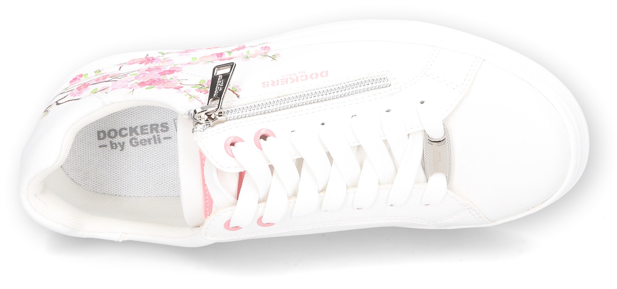 Dockers by Gerli Sneaker, Schnürschuh, Freizeitschuh, Plateausneaker mit Print