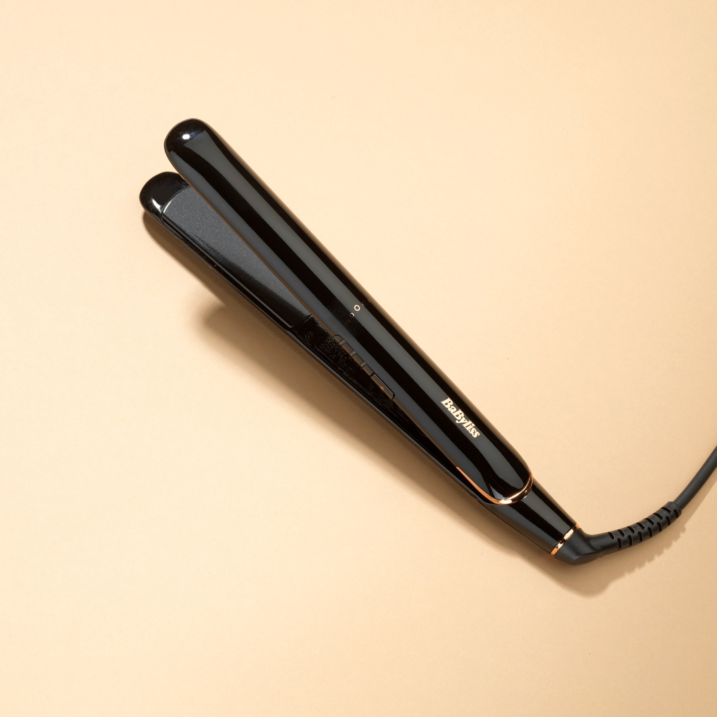 BaByliss Glätteisen »Smooth Finish 230 Glätteisen Profi-Haarglätter, ST250E« Titan-Keramik-Beschichtung, 3 Temperaturstufen bis zu 230°C