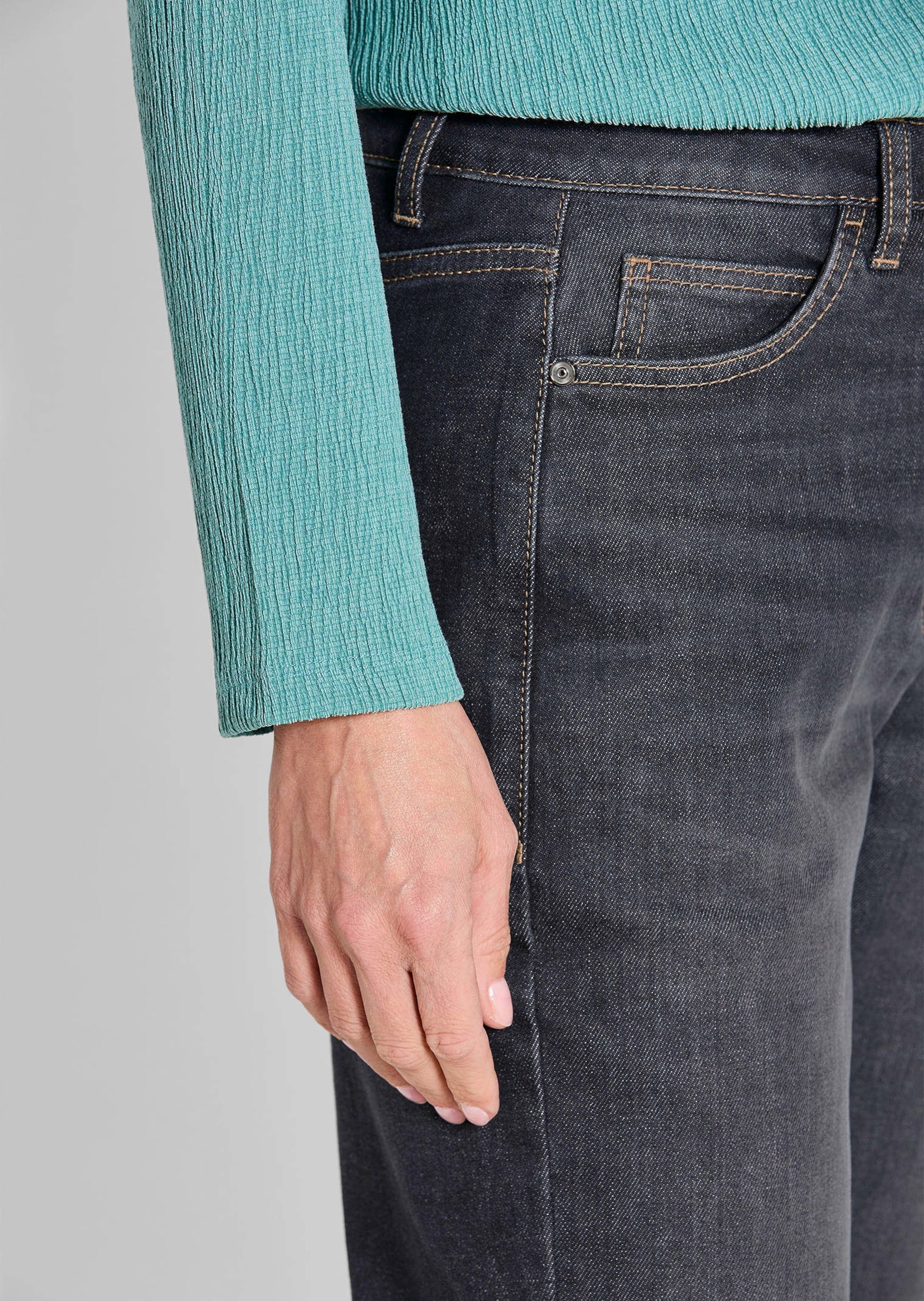 GOLDNER Regular-fit-Jeans »Mom Jeans SARA aus Baumwoll-Stretch«
