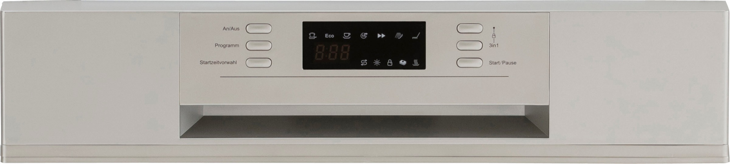 KOCHSTATION Winkelküche »KS-Stockholm«, Stellbreite 260/170 cm, mit E-Geräten, MDF Frontenl