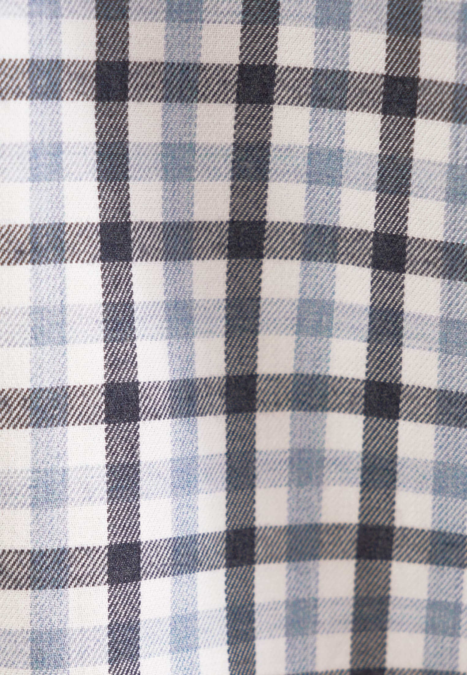 seidensticker Flanellhemd »Comfort«, Comfort Langarm Button-Down-Kragen Karo