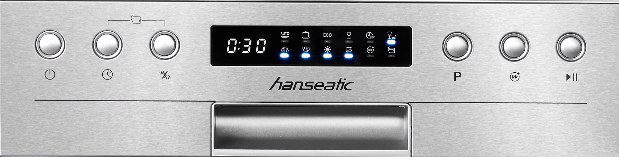 Hanseatic Unterbaugeschirrspüler »HGU4582C10J7710DI«, 10 Maßgedecke