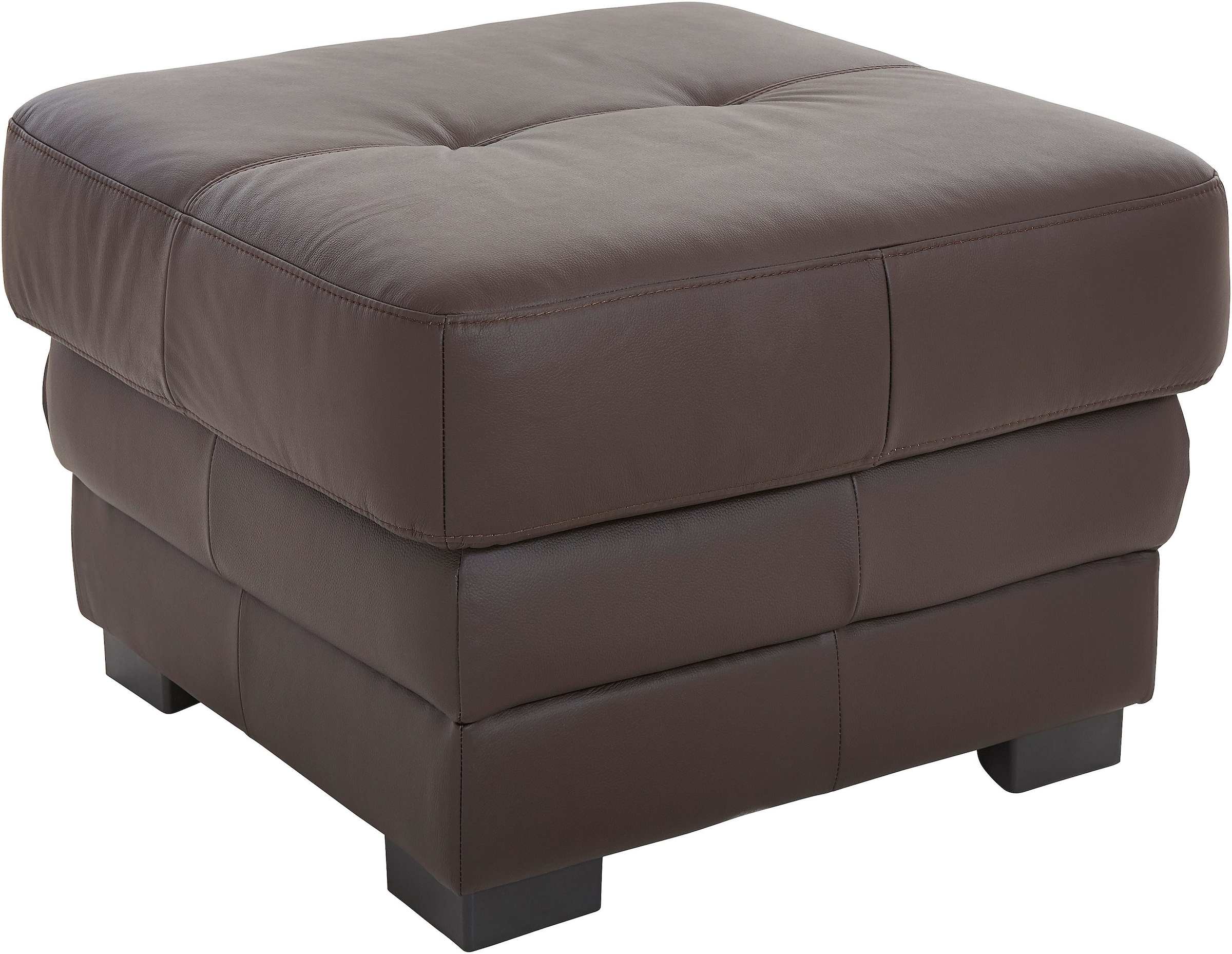 COTTA Polstergarnitur »Royale L-Form«, (Set), Set bestehend aus: Ecksofa & Hocker