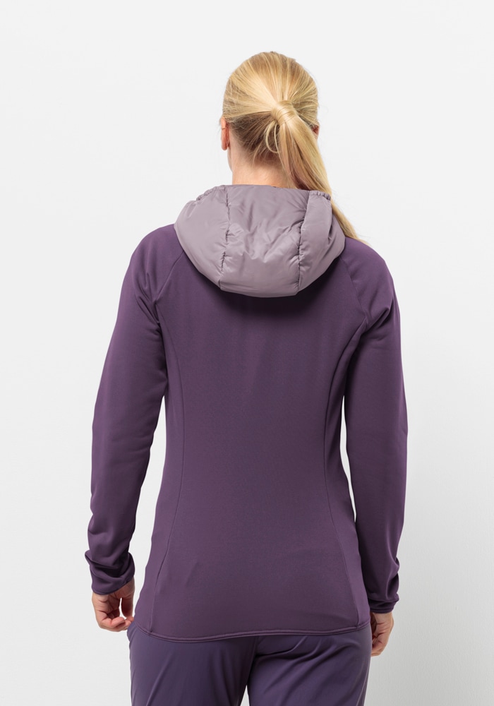 Jack Wolfskin Hybridjacke »ROUTEBURN PRO HYBRID W« mit Kapuze