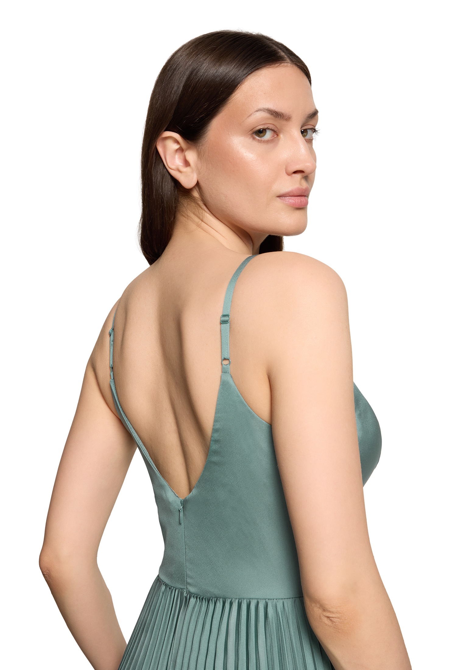 Vera Mont Chiffonkleid »Chiffonkleid mit V-Ausschnitt«