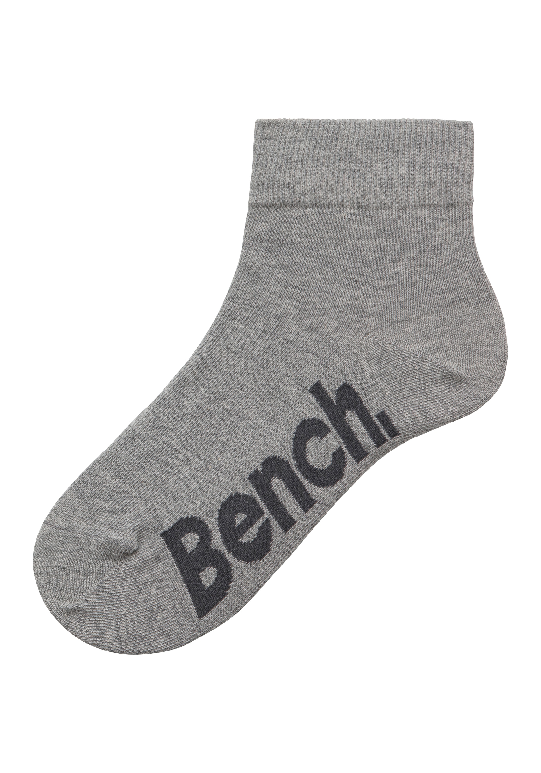Bench. Kurzsocken, (Federtasche, 7 Paar), in ansprechendem Mäppchen mit Reißverschluss