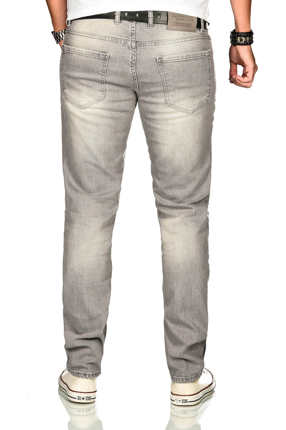 Alessandro Salvarini Stretch-Jeans »A. Salvarini Herren Jeans Blau Multi AS170-AS174«