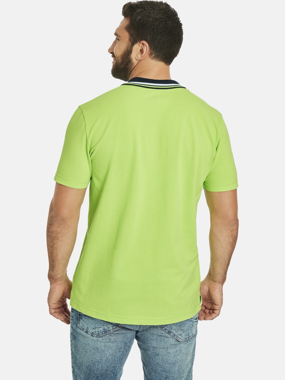 Jan Vanderstorm Poloshirt »Doppelpack Poloshirt TEOFIL«, (2 tlg.)