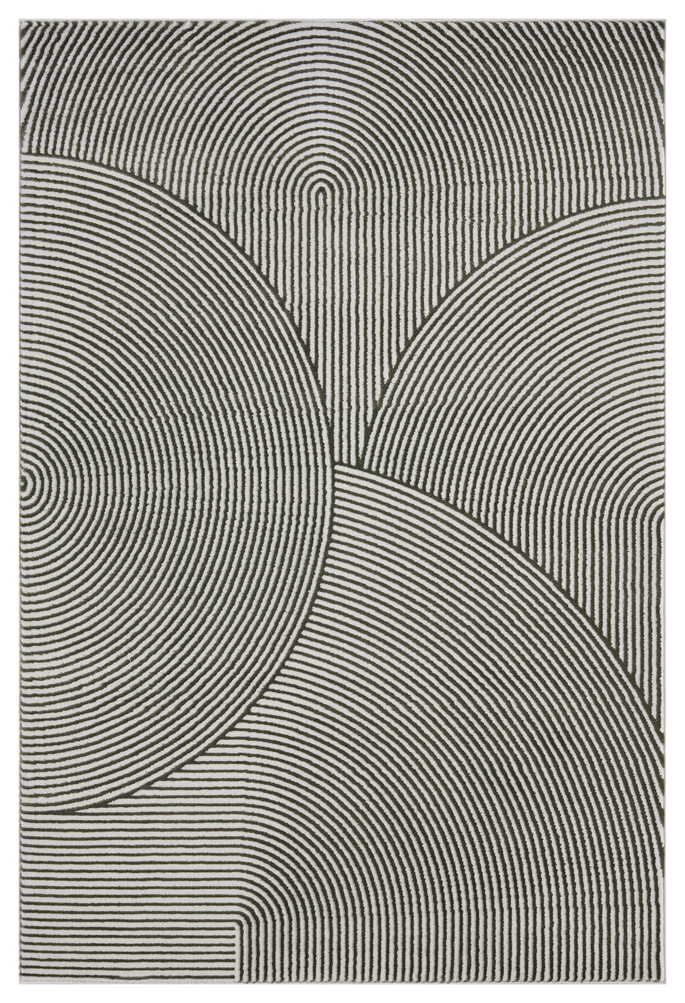 OTTO home Teppich »Bentori, Hoch-Tief-Struktur, Scandi« rechteckig 11 mm Höhe Modernes Design mit Boho-Charme, Wohnzimmer, Schlafzimmer