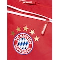 FC Bayern Sporttasche »FC Bayern München 5 Sterne Logo rot«, mit Rucksackfunktion, aus recyceltem Material