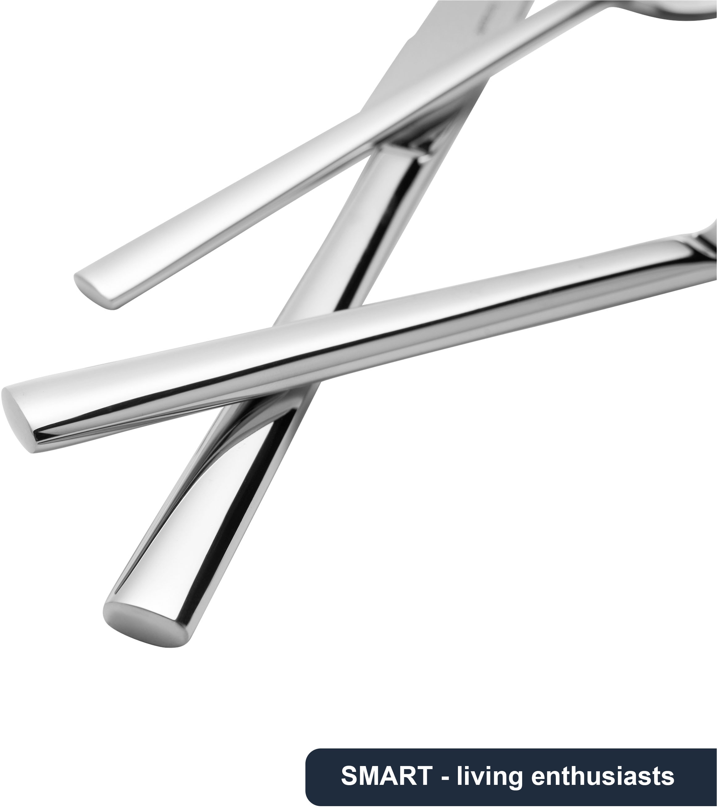 Hanseatic Besteck-Set »SMART, wahlweise in glänzender oder matter Optik« leichtes und minimalistisches Design