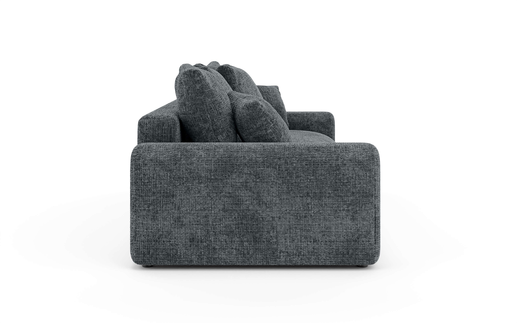 Home affaire Big-Sofa »LAKESIDE klein 3-Sitzer Schlafsofa mit Bettkasten, Breite 238 cm« Liegefläche 149x195 cm, hoher Sitzkomfort, Maße B/T/H: 238/98/85cm
