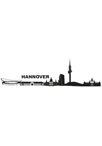 Wall-Art Wandtattoo »XXL Stadt Skyline Hannover 120cm«, (1 St.) kaufen