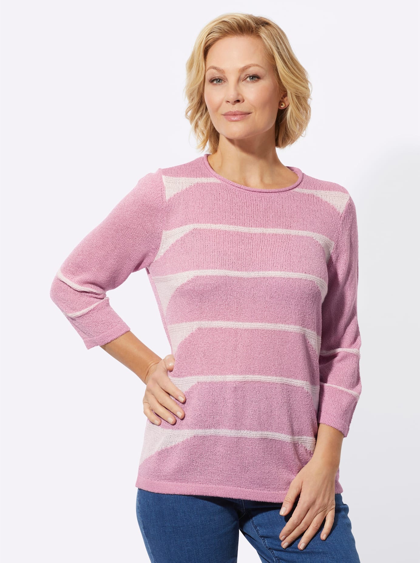 Classic Basics 3/4 Arm-Pullover »Pullover«