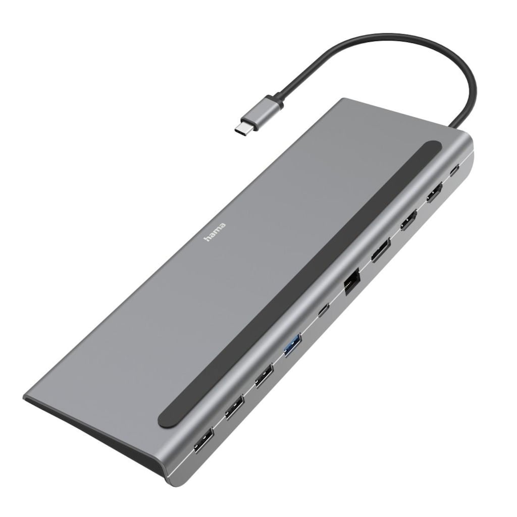 Hama USB-Adapter »Dockingstation USB C mit 10 Ports«