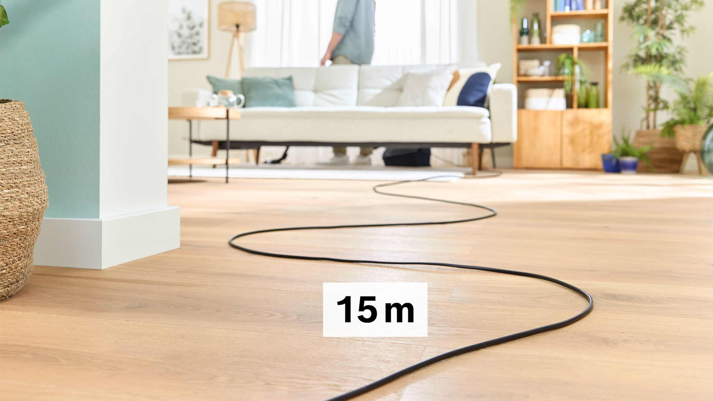 BOSCH Bodenstaubsauger »Serie 8 BGL75X1PRQ, für Allergiker, 10 Jahre Motorgarantie, leise« 750 W mit Beutel Hygiene-Filter, Hartbodendüse, XXL-Polsterdüse, langes Kabel, grau