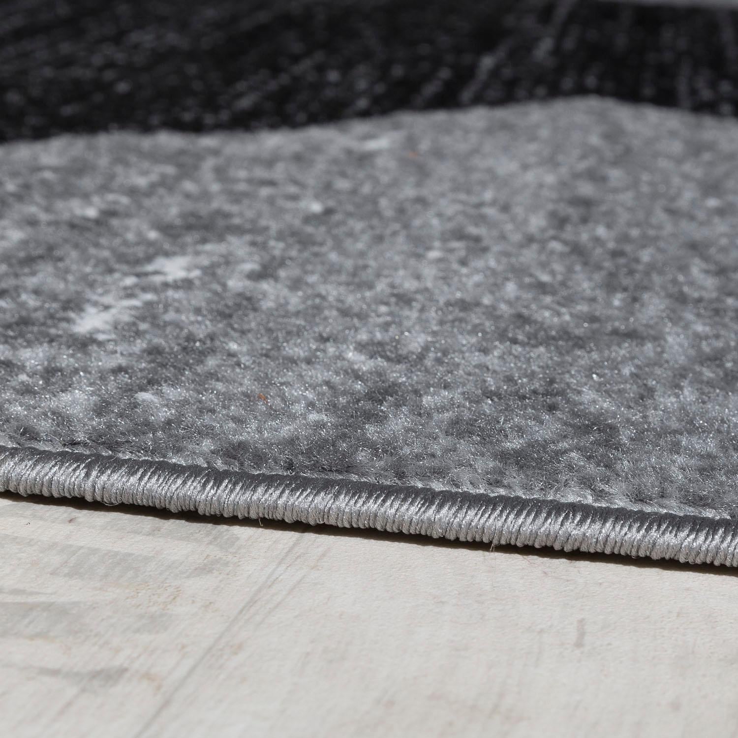 Paco Home Teppich »Fiesta 116« rechteckig 12 mm Höhe Kurzflor, Motiv Stern, ideal im Wohnzimmer & Schlafzimmer