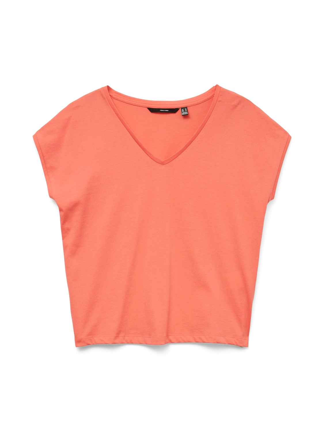 Vero Moda Kurzarmshirt »VMLUNA SS V-NECK TEE JRS NOOS«