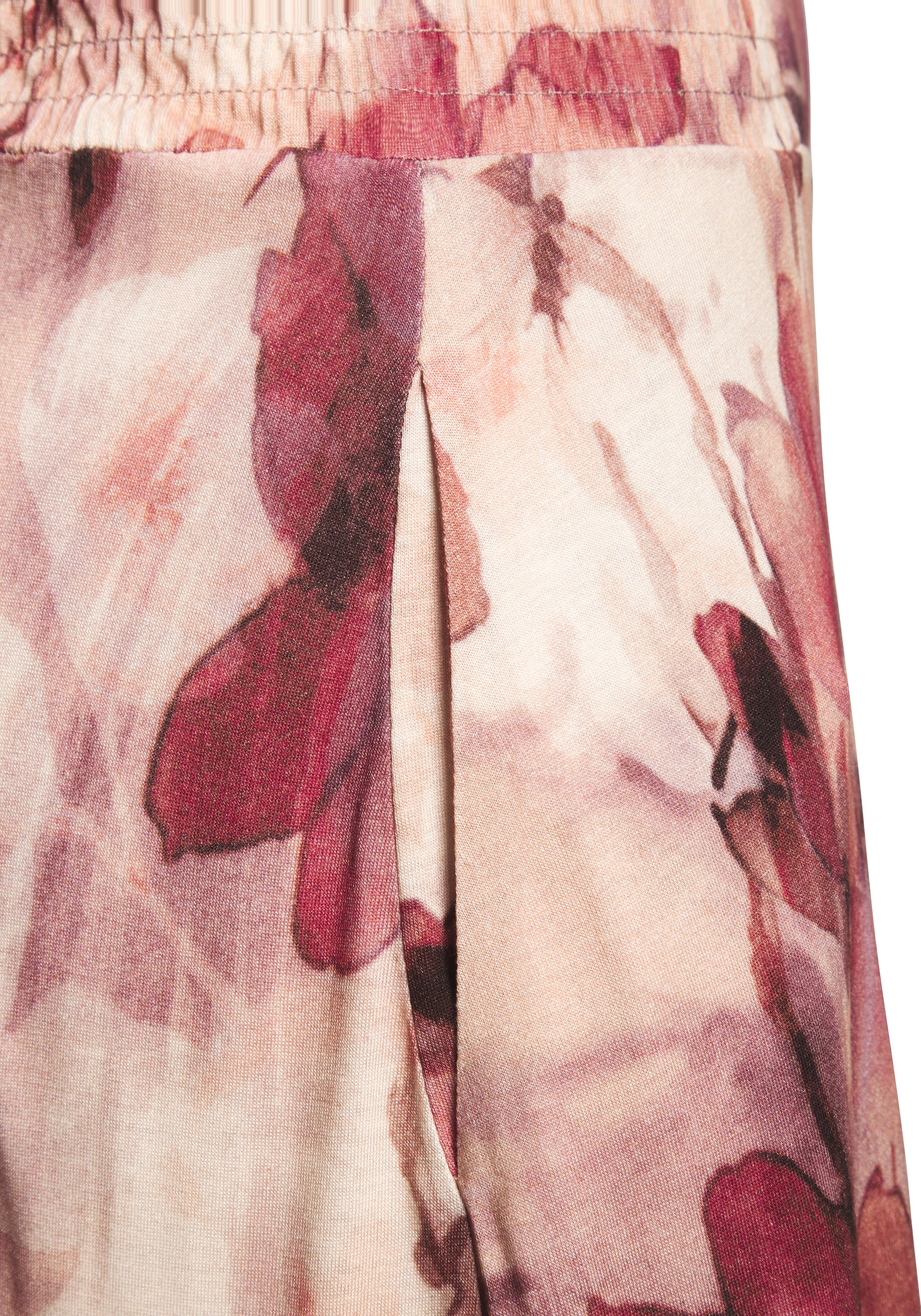 LASCANA Hosenrock »mit extra weitem Bein« mit Blumenprint, Culotte, 7/8-Länge, leichte Sommerhose