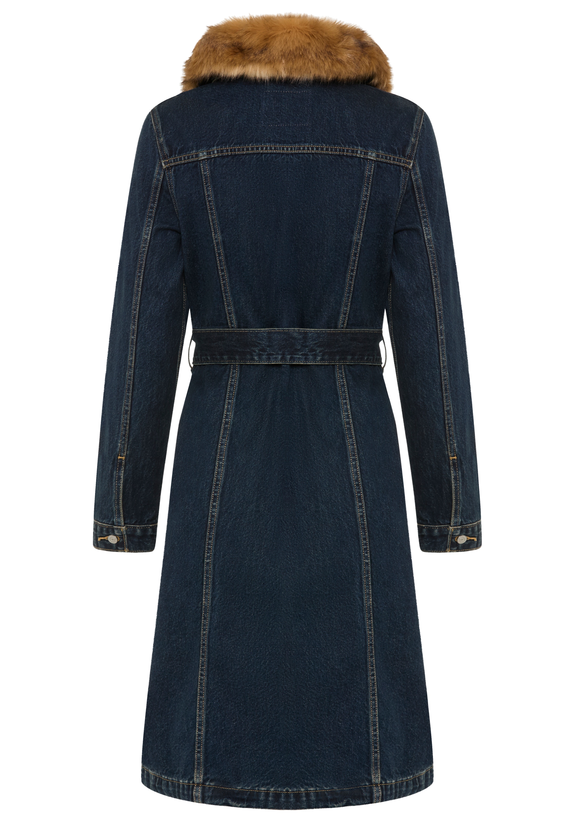 Levi's® Langmantel »MOB WIFE TRUCKER«, Kragenbesatz abnehmbar