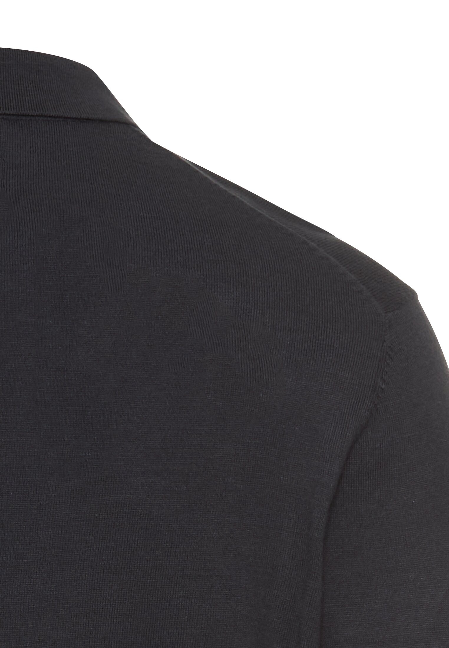 camel active Langarm-Poloshirt, mit Rippbündchen