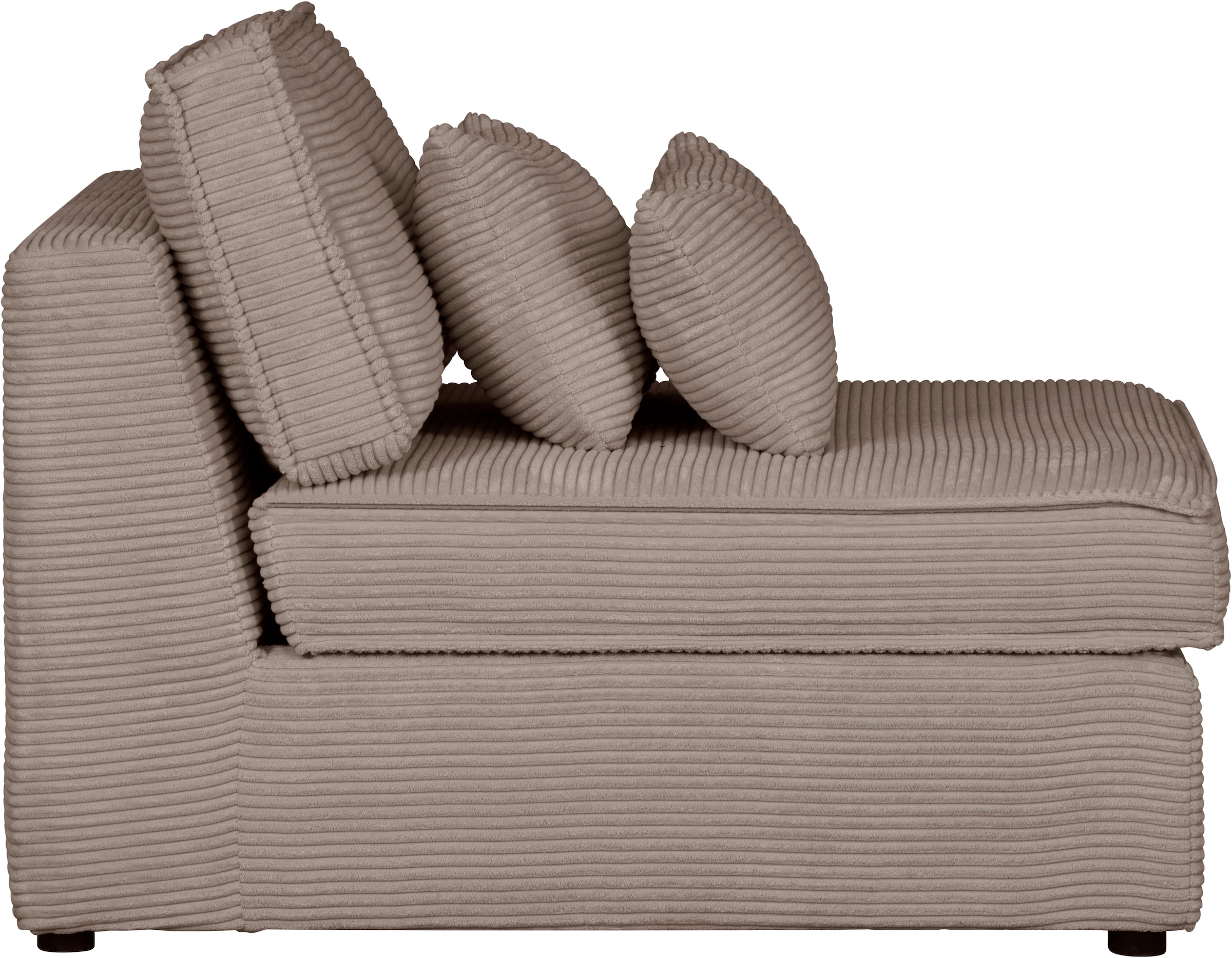 RAUM.ID Sofa-Mittelelement Sitzkomfort, Cord kaufen »Florid«, Rechnung eines in auch als fester Modulsofas, Teil auf