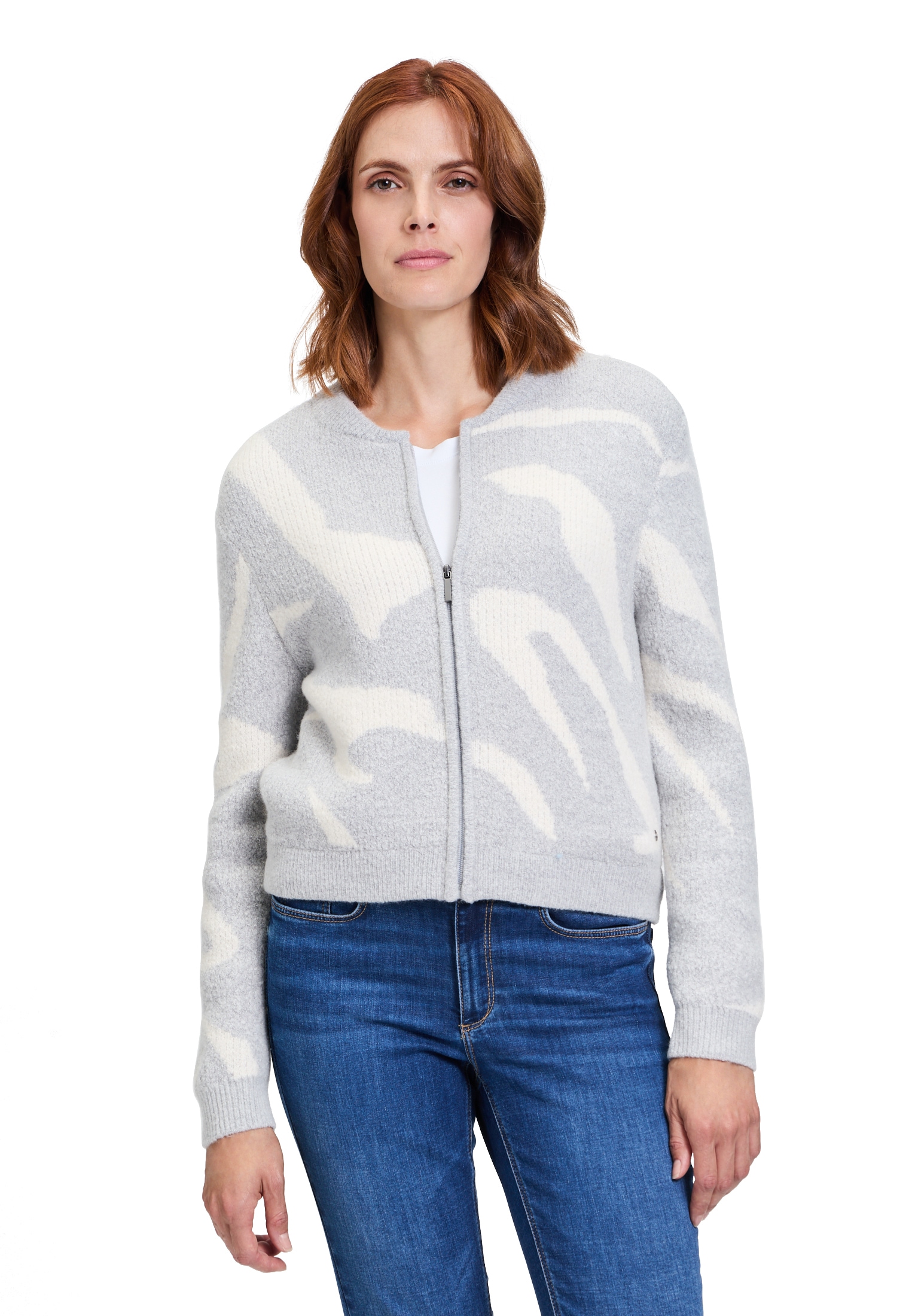 Betty&Co Cardigan »Strick-Cardigan mit Reißverschluss«