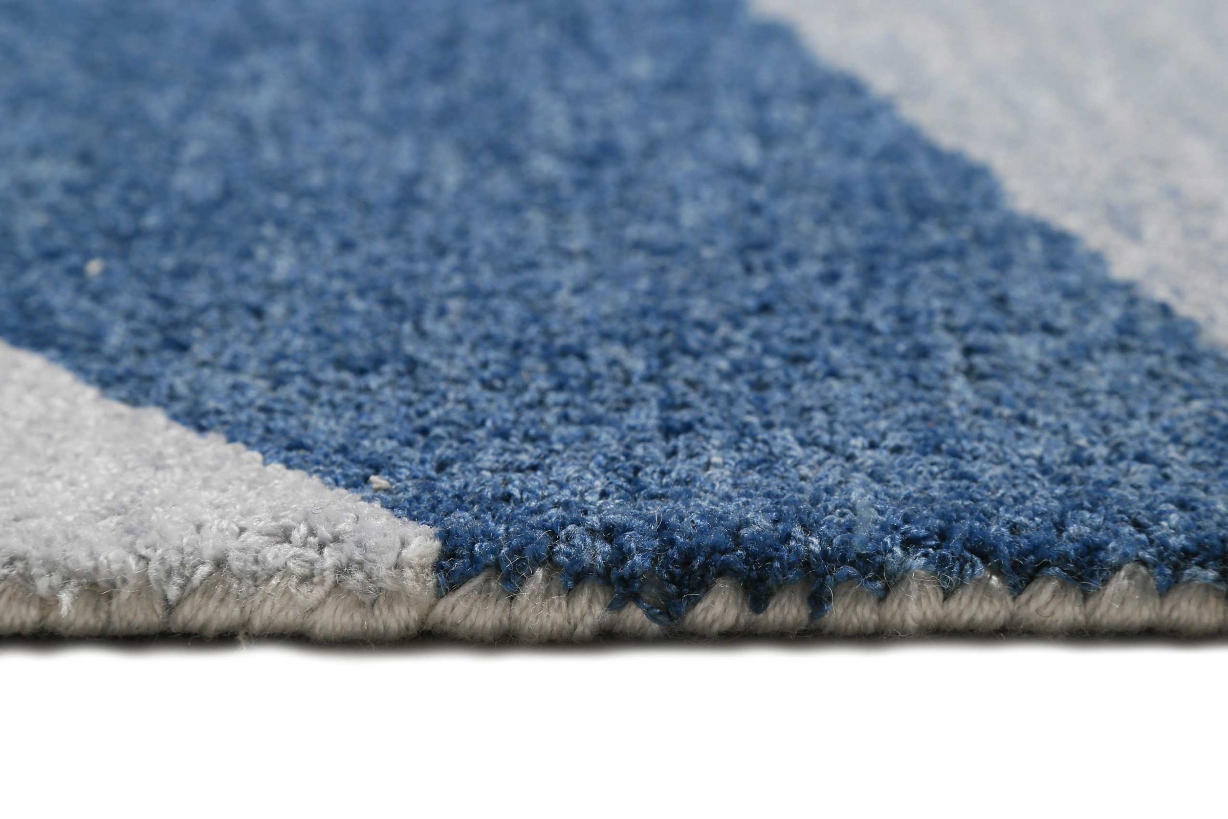 Wecon home Teppich »Next Time 2.0«, rechteckig, 8 mm Höhe, modern, handgefertigt, geometrisches Design für Wohn-, Schlafzimmer