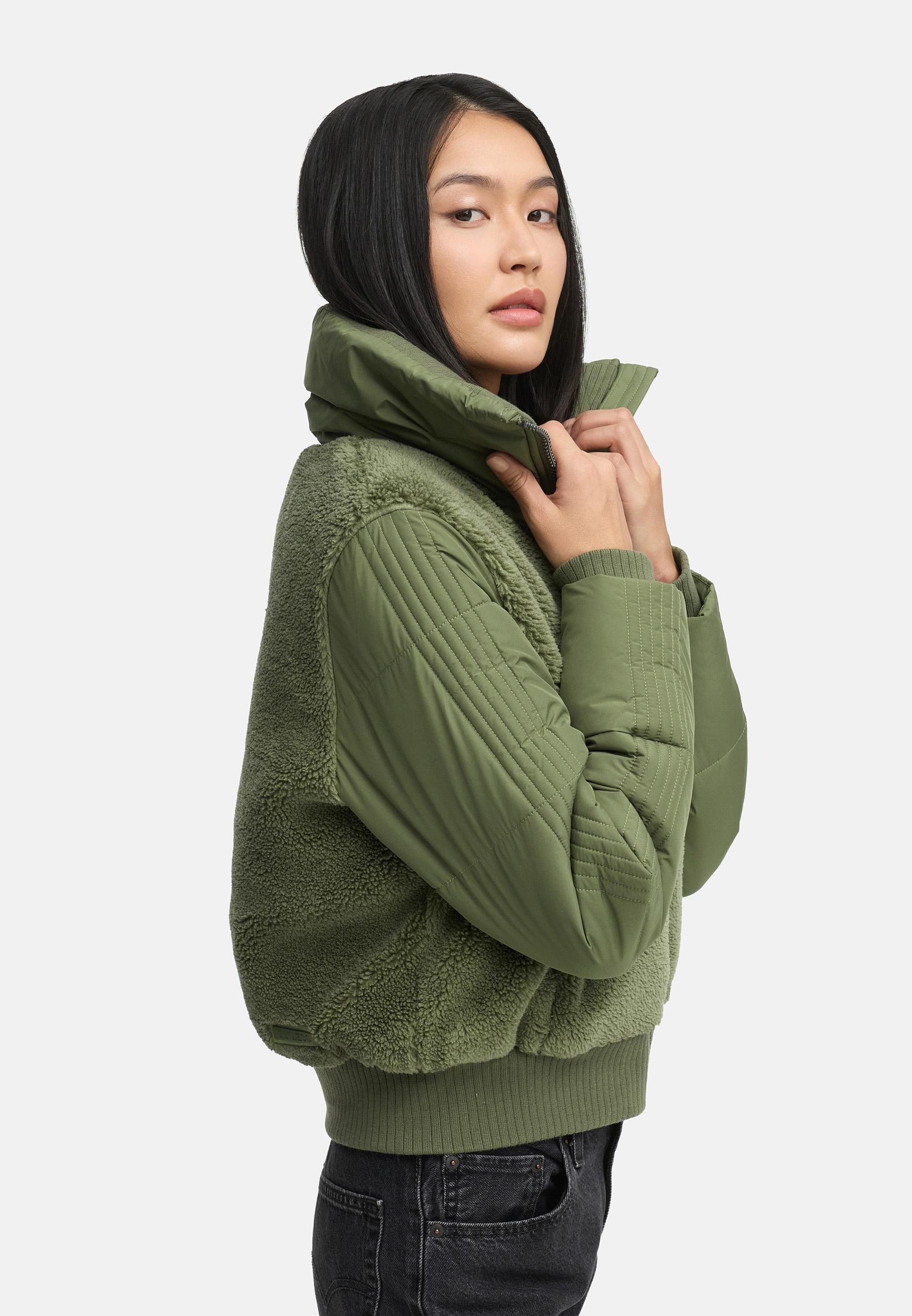 Navahoo Plüschjacke »Fleecejacke Teddyzone 14«