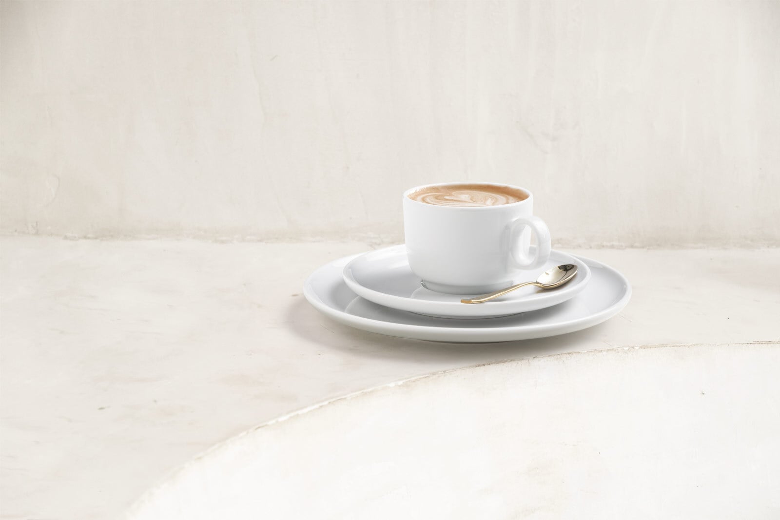 Seltmann Weiden Frühstücksteller »Frühstücksteller Sento Home ø 21,4 cm 6er Set weiß«