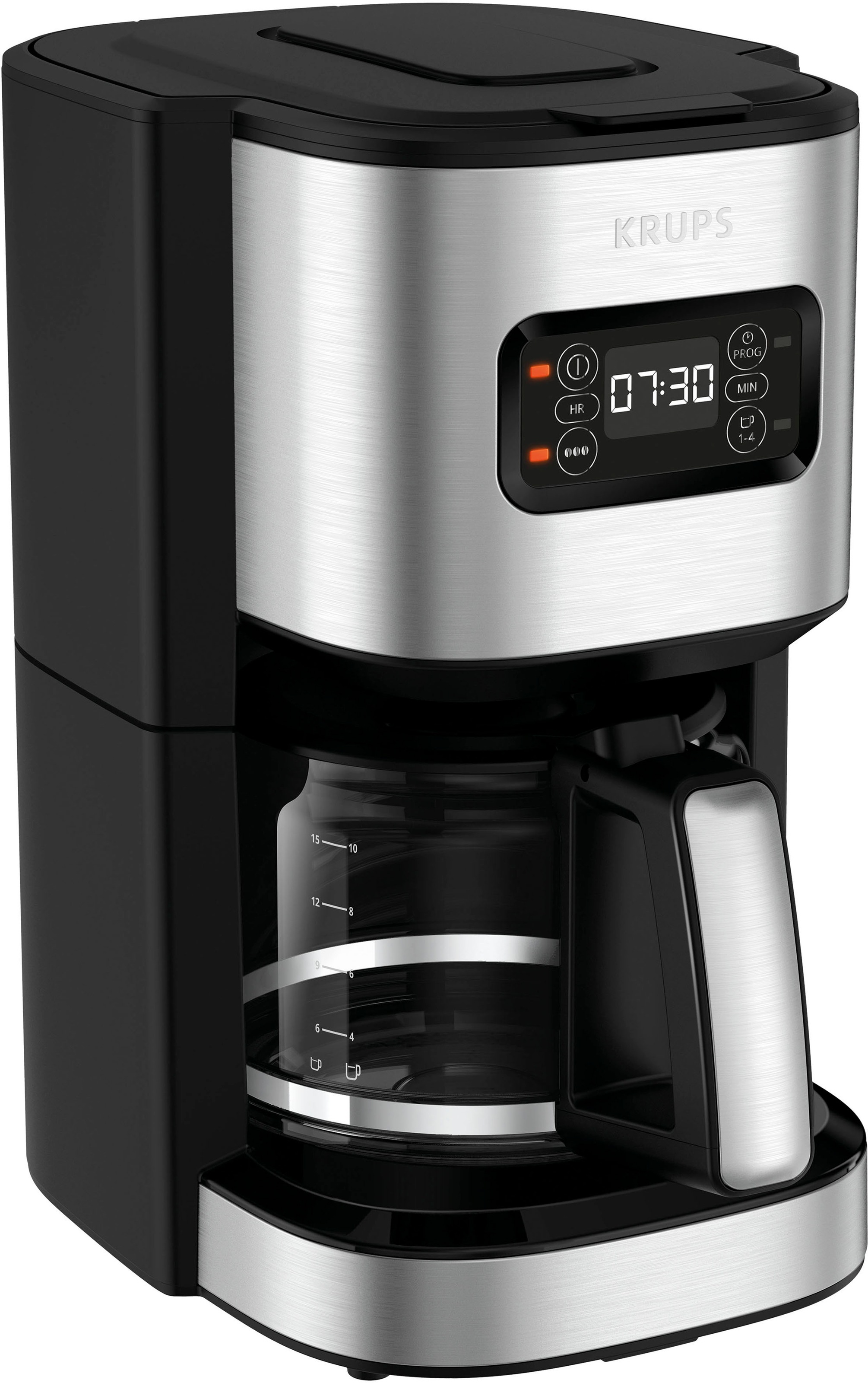 Krups Filterkaffeemaschine »KM480D Excellence«, 1x4, Edelstahl, programmierbarer... kaufen