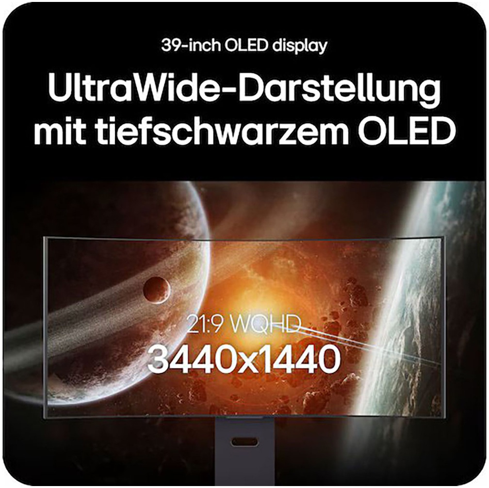 LG Curved-Gaming-OLED-Monitor »39GX900A« 99 cm/39 ″  3440 x 1440 px WQHD 0,03 Reaktionszeit 240 Hz