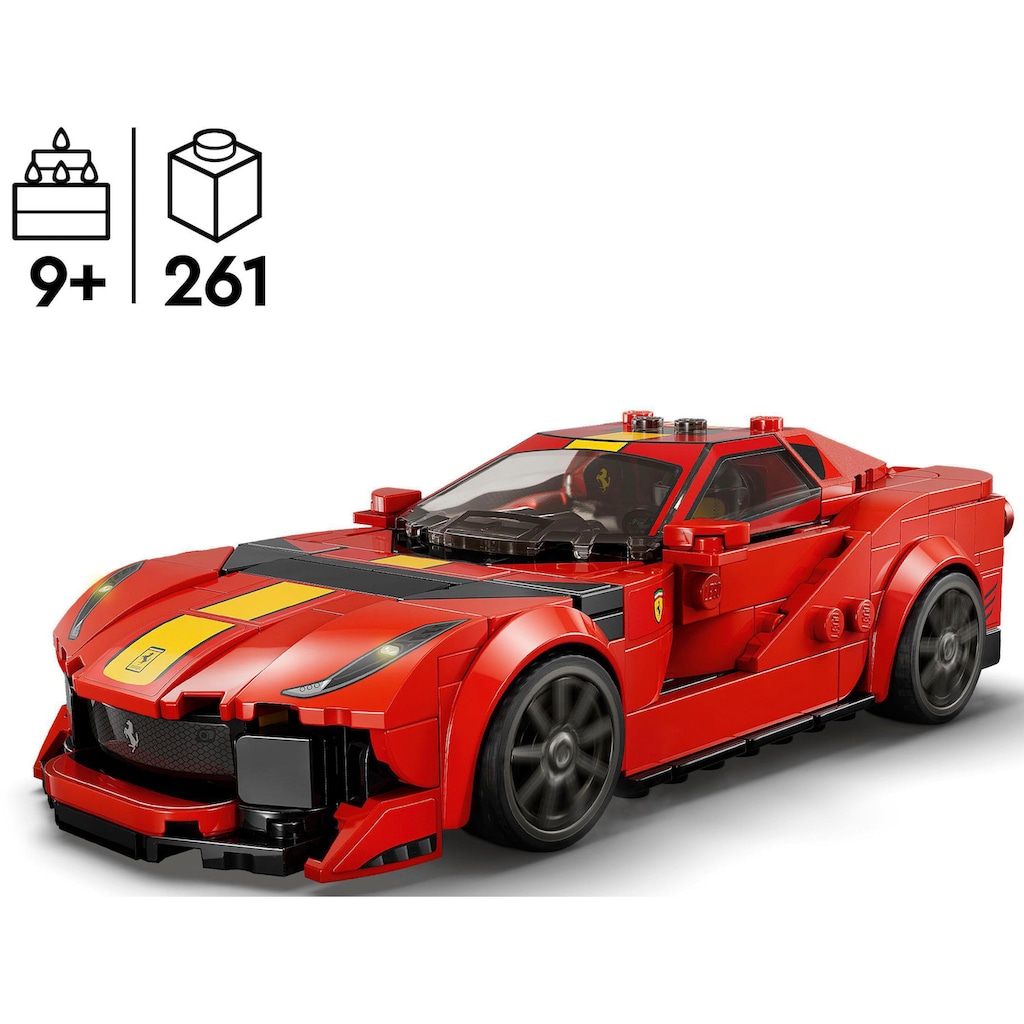 LEGO® Konstruktionsspielsteine »Ferrari 812 Competizione (76914), LEGO®Speed Champions«, (261 St.)