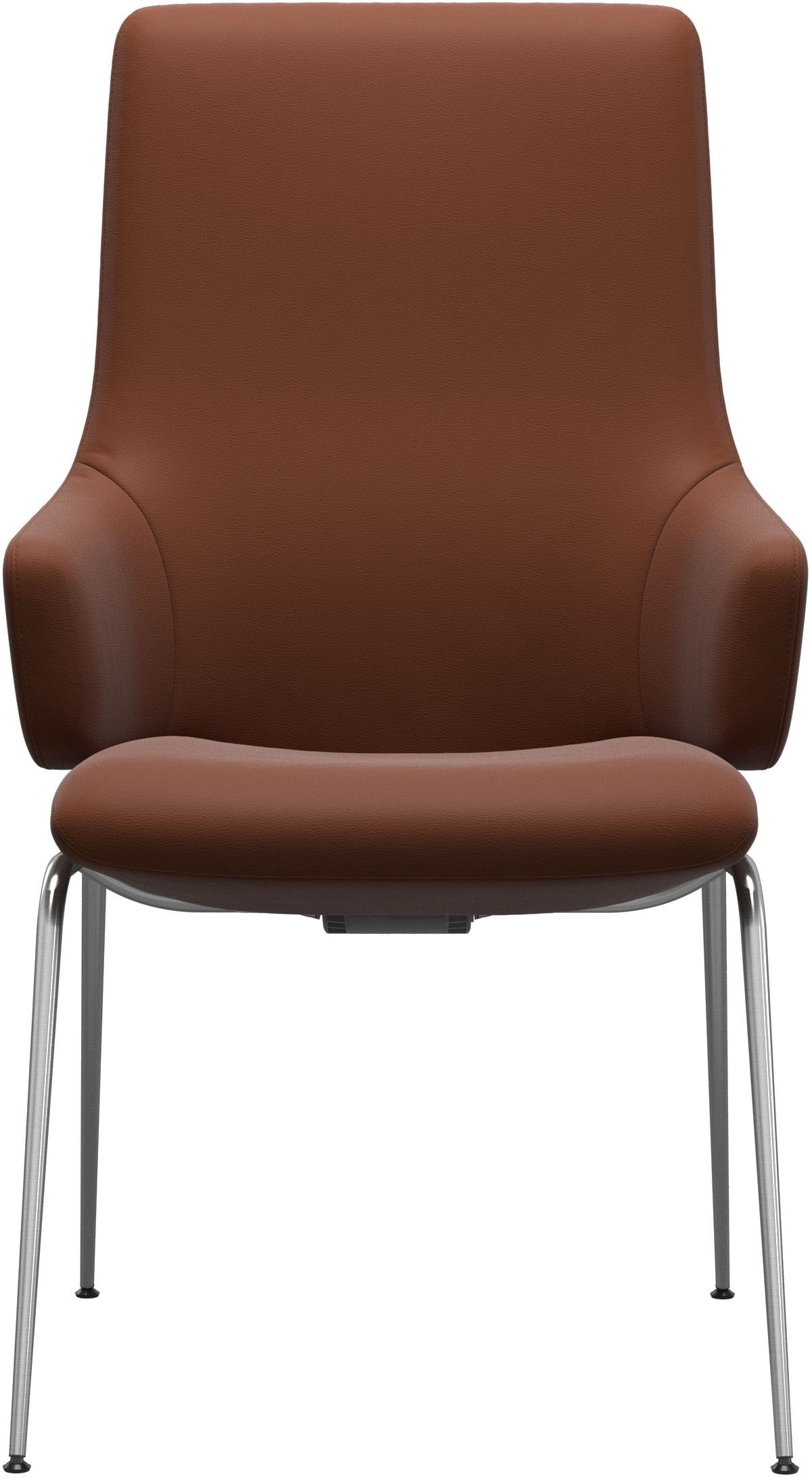 Stressless® Polsterstuhl »Laurel«, Leder PALOMA, High Back mit Armlehne, Größe L, mit Beinen aus Stahl in Chrom
