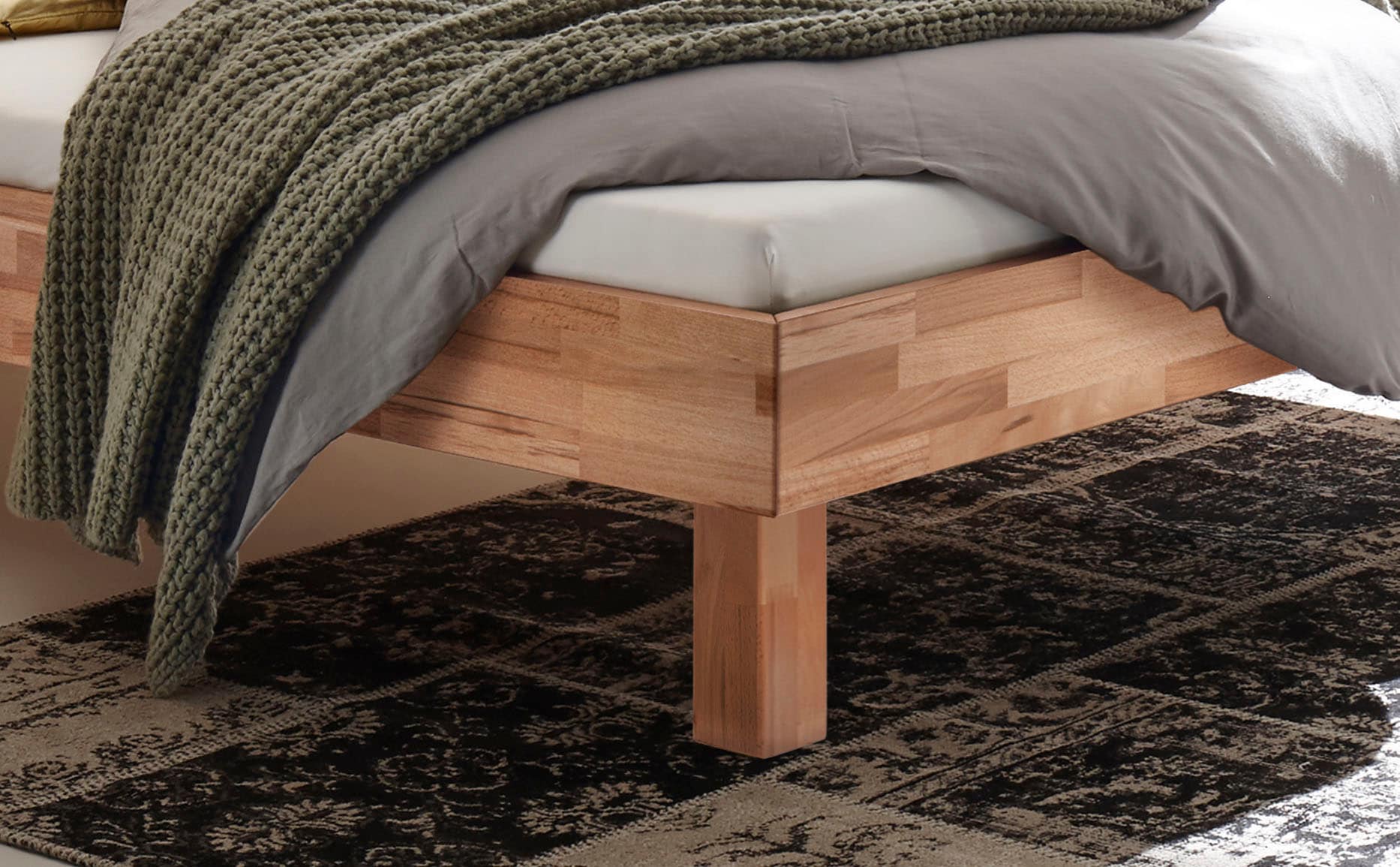 HASENA Holzbett »Prato« Fußhöhe 25 cm