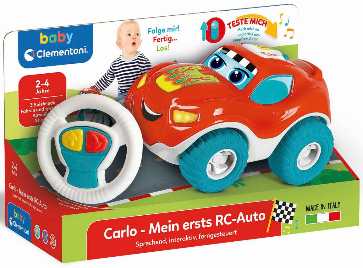 Clementoni® RC-Auto »Baby Clementoni, Carlo - Mein erstes RC-Auto«, Made in Europe
