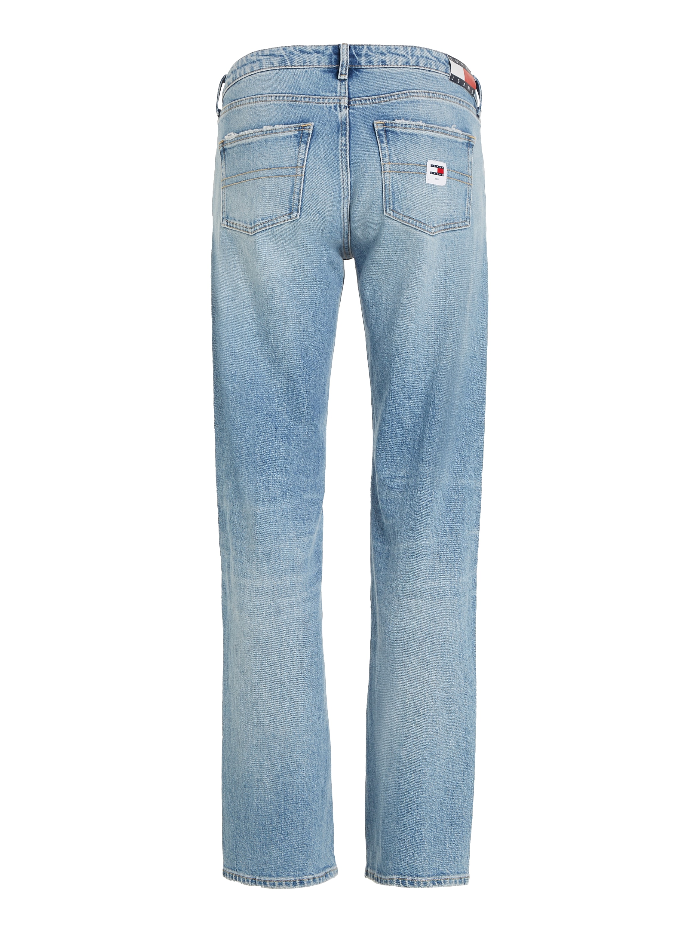 STR bei Jeans »SOPHIE BH4116«, mit Tommy LW Tommy ♕ Jeans Flag Logo-Badge Straight-Jeans &
